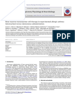 Bone Marrow Mononuclear Cell Therapy in Experimental Allergic Asthma