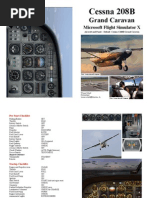 FSX-Cessna Caravan Checklist Speeds Altitudes 208B