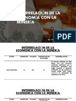 interrelación economía-minería