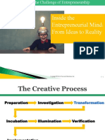 Inside The Entrepreneurial Mind: From Ideas To Reality