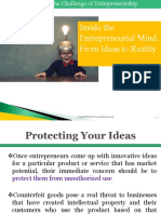 Inside The Entrepreneurial Mind: From Ideas To Reality