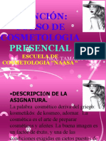 Curso de Cosmetologia Presencial