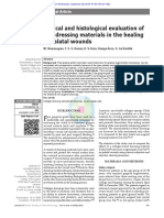 Clinical and Histological Evaluation of Two Dressi PDF