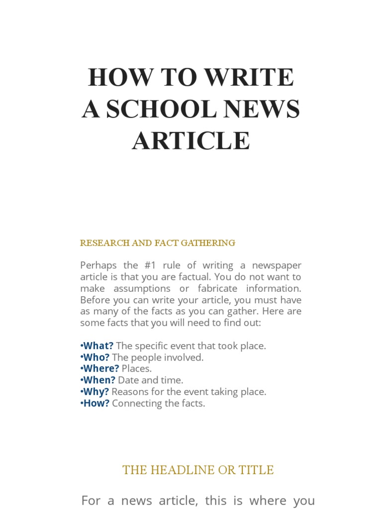 how-to-write-a-school-news-article-pdf