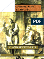 Cuadernillo de Filosofia de 6 de Secundaria. Prof. Gustavo Carranza PDF