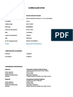 Curriculum Vitae. German Sanchez Huaman PDF