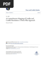 A Comprehensive Mapping of Conflict and Conflict Resolution - A Three Pillar Approach - Sandole