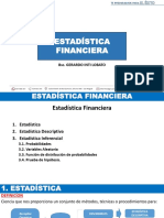 Estadistica Financiera - (Anotaciones) PDF