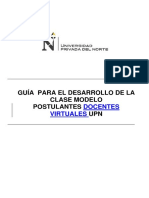 01 - Guía para Docente Postulante - Cursos Virtuales PDF