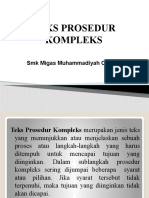 TEKS PROSEDUR KOMPLEKS, PPT