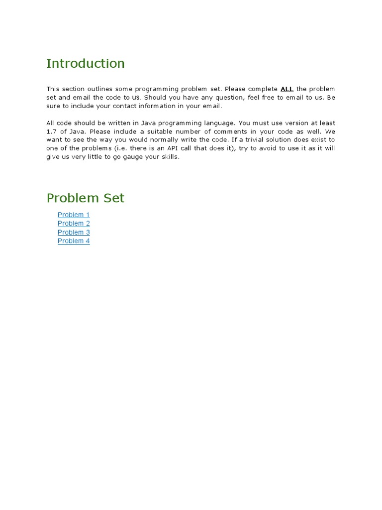 Interview JAVA TEST 3.2 | PDF | Representational State Transfer | Password