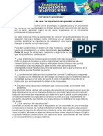 Evidencia 5 Estudio de Caso La Importancia de Aprender Un Idioma