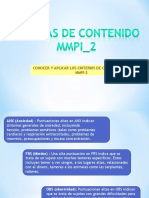 Escalas de Contenido de Mmpi - 2