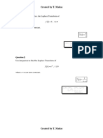 Laplace Transform Introduction 1, 2 PDF