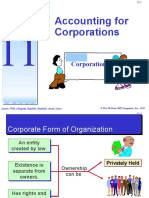Accounting For Corporations