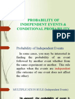 LESSON 1 Probability of Independent Events