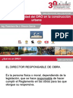 La Responsabilidad Del DRO en La Construccion Urbana - Francisco de J. Chacon Garciam