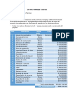 Estructuras de Costos