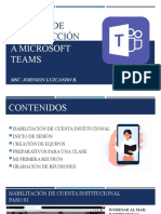 Manual de Introducción Teams