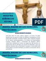 Novena A La Virgen de Fátima