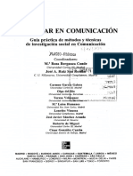 Berganza, Ma Rosa y Ruiz, Jose (Coord) - Investigar en Comunicacion - Cap II y VI PDF