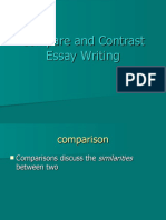 Compare and Contrast Essay Writing