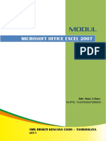 Modul: Microsoft Office Excel 2007