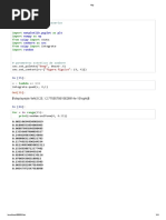 Matplotlib - Pyplot PLT Numpy NP Scipy Seaborn Sns Scipy Random