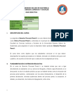 050-233 Derecho Procesal Penal II