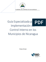 Guia Especializada Del CI en Los Municipios Nicaraguense