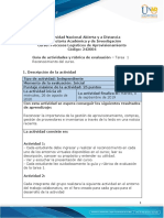 Guía de Actividades y Rúbrica de Evaluación - Tarea 1 - Reconocimiento Del Curso.