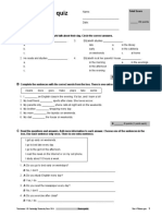 Unit 4 Written Quiz: - /50 Points