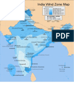 India Wind Zone Map: Jammu & Kashmir