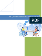 M07 - Procedimiento Administrativo