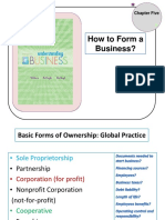 How To Form A Business?: Chapter Five