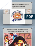 Domestic Violence Act, 2005