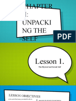 CHAPTER II: UNPACKING THE PHYSICAL AND SEXUAL SELF
