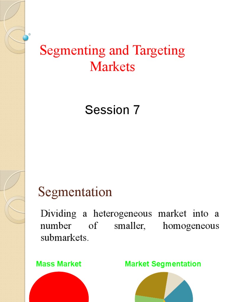 Market Segmentation Strategies Explained | PDF | Market Segmentation ...