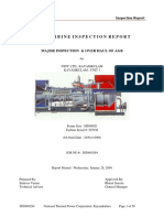 Gas Turbine Inspection Report PDF