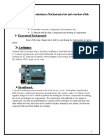 Arduino:: Objectiv Theoretical Background