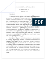 Convención Colectiva de Trabajo Pdvsa Petroleo y Gas