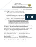 Answers in English, Bilingual or Filipino Languages Are Allowed For This Examination