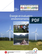 Energie Evaluation Environnementale PDF