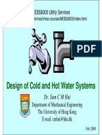 Mebs6000 0809 03 Cold and Hot Water Design PDF