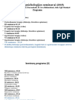 Klinikinės Psichologijos Seminarai (2015)