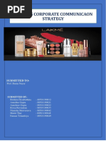 Lakme Corporate Communication Strategy PDF