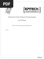 Advanced Unix System Programming: Nm/objdump