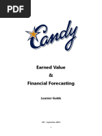 C401 - Earned Value & Financial Forecasting