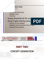 Groups Should Be All OK Now Group Project Working Session: Midterm I Next Week