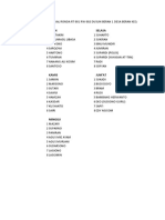 Jadwal Ronda